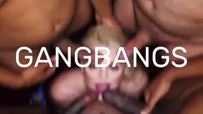 Lola Valentine takes a hot gangbang and gets creampied