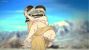 *telehab* Kakushi froze on the mountains and decided to warm up by fucking !Hentai - demon slayer 2d (Anime cartoon )
