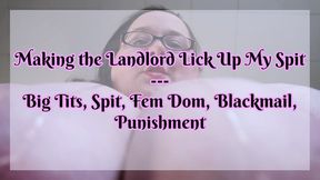 Landlord Punishment Lick The Spit Off Faery's Big Tits