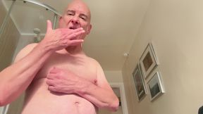 Playing with my Cum Pig Nipples