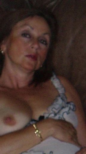Jaw-dropping moment from &quot;Candi Annie Hardcore Photo Shoot Series - Horny Slut in White Lingerie&quot;
