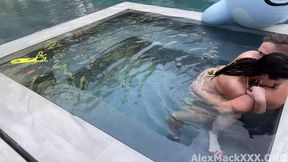 underwater & pool sex with angela white