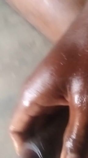 I Have a Black Dick and Bouncing. My Cock up and Down.