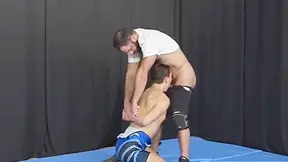 Wrestler Rides His Coachs Hard Cock