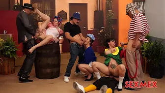 SEXMEX - THE GUY FROM THE 18 - PART 2 . Nicole Zurich Mica Spengler Lia Tovar