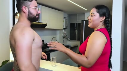 Alejandra GarciaX - Fat Brunette Maid Likes Big Cock