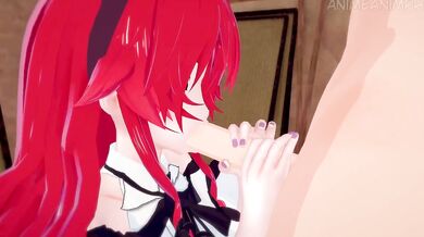Huge Breasts Cowgirl Blowjob Blown Creampie Isekai Hentai