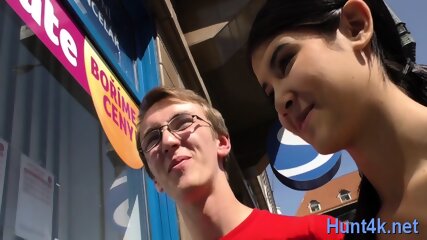 Prodigious girlfriend is fucked from behind