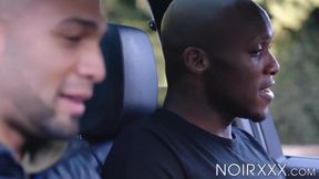 Big dicked Andre Donovan severely throatfucked and ass stretched me