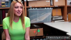 Blonde gets first anal LP Officer saw a teen trying to steal.