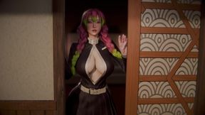 Mitsuri Fucks Dojo - Demon Slayer 3D Porn