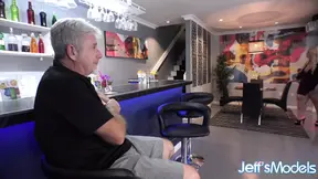 Grandpa gets plowed by blonde stripper Zoey Skyy