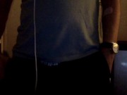 Horny Roommate Sagging - Caught Touching Himself