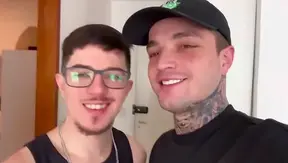 Cousins Reconnect for Mind-Blowing Blowjob Fun – He Takes All That Thick Load – 18+