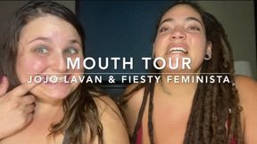 Mouth tour with Fiesty Feminista - wmv