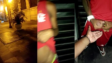 Abordei um novinho na central e deu bom