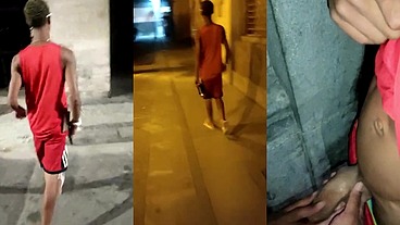Abordei um novinho na central e deu bom