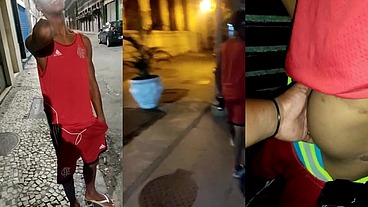 Abordei um novinho na central e deu bom