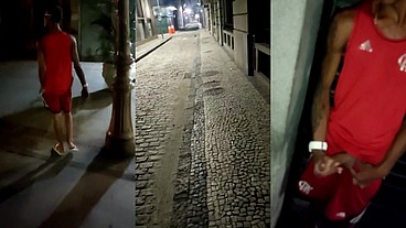 Abordei um novinho na central e deu bom