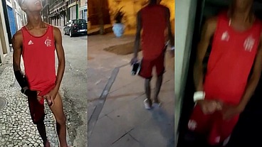 Abordei um novinho na central e deu bom
