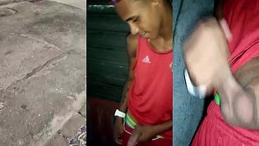 Abordei um novinho na central e deu bom