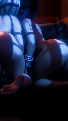 Must-see moment from &quot;Yelan x Eula x Hilichurl Genshin Impact Threesome Blowjob Cum swap Cum kiss Hentai 3D sex&quot;