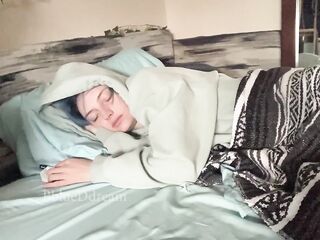 Cozy FTM Twink Morning Wood Problem