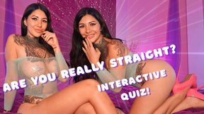Are You Really Straight? Interactive Quiz