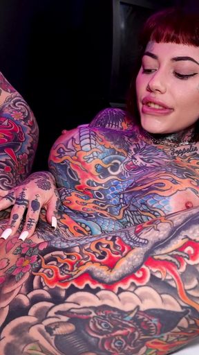 Tiger Lilly Has the Perfect Fuckable Tattooed Body