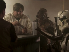 Star Wars sex with randy lesbian babes in funny XXX parody