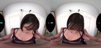 Asian slut gets her tits and sexy body ravished in POV till morning