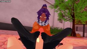 Hentai POV Feet Yoruichi Shihoin Bleach