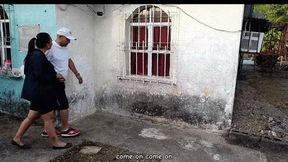 Woman pumping car pedals and accelerating with dancers makes a man ejaculate (Cc3)