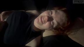 step bro creampies my pussy in the back of his car at a public car park