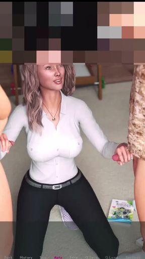 AWAM Sex-Ed #1 - Sophia show the guys what thay needed to know   Clip 3