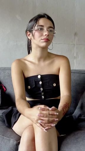 I ended up fucking this PETITE 18YO LATINA whose BOYFRIEND could never take to NYC   Clip 1