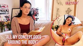 Pinko Reads Her Poetry To You Before Masturbating With A Toy