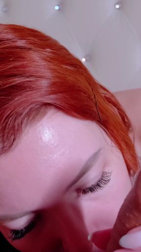 Wifebucket Amateurs - My Wifey Is a Redhead Hottie Who Eats Me in Bed