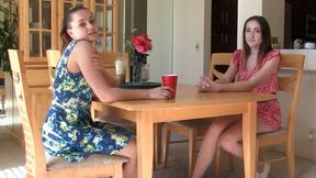 A sizzling game of Strip Liar's Dice where the loser sheds a layer
