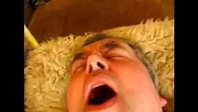 Max Moans Loudly as He Jizzes Hard in Steamy Solo Gay Masturbation – 18+
