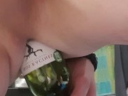Botte of wine in my ass 1