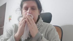 Nose Mucus Sounds and Intense Sniffling – Close-Up Snot Noises, Snorting and Messy Nose Play Fetish