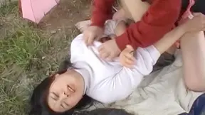 Surprised Japanese Chick Gets Roughly Pounded Hard