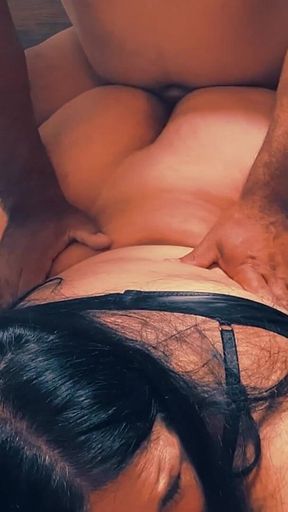 Stepmom Fucks in Bed, Only Fans in Slow Motion, Doggy Style