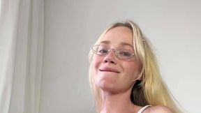 Member Video @ellie_faye @Teasing and #Blonde #Glasses Porn #Petite hot movie | Tik.Porn