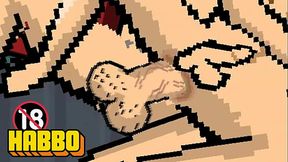 Habbo hotel - Atari79 dando o rabo gostoso pro Frank