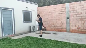 Fat Latina Teen surprised by stepfather's big cock