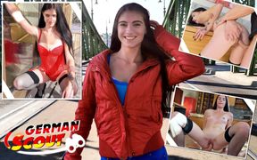 Petite German Scout Lana Lenani gets fucked hard in casting fuck
