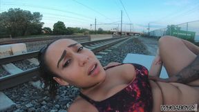 Public Sex Fucking Outdoors a Big Booty