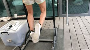 STINKY SNEAKERS AND SOCKS AFTER GYM WORKOUT - MOV HD